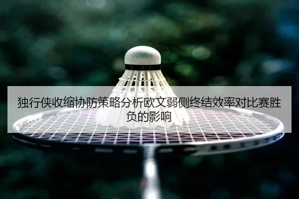 独行侠收缩协防策略分析欧文弱侧终结效率对比赛胜负的影响